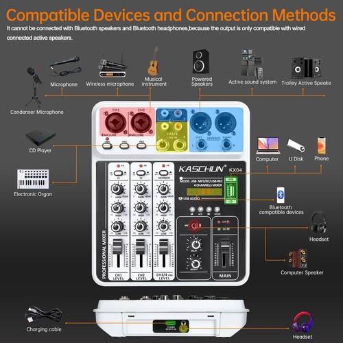 Kaschun mixer audio - mixer,