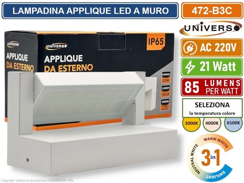 Lampada applique led - led, muro