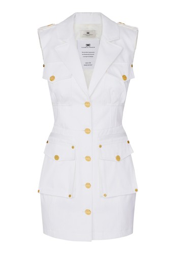 Nwt elisabetta franchi - franchi, ivory