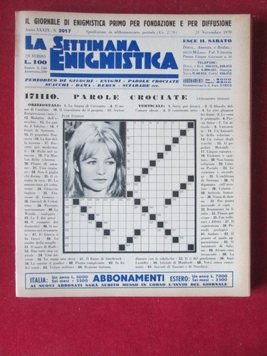 Settimana enigmistica 2017 - enigmistica,