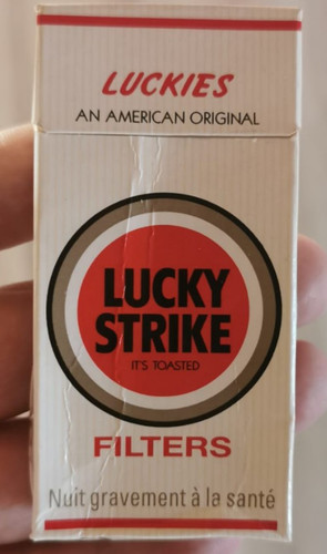 Lucky strike france empty - france,