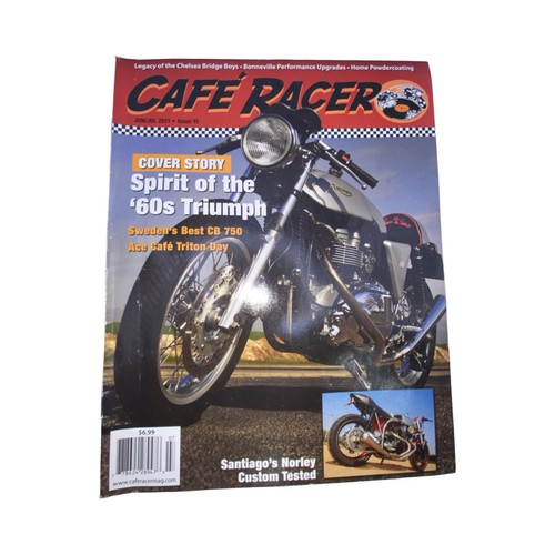 Cafe racer magazine - racer,