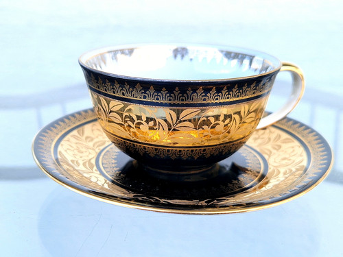 Antica tazza piattino moka - antica,