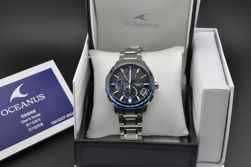 Casio oceanus gps radio onda - oceanus,