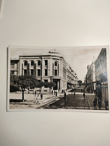 Taranto cartolina anni - taranto,