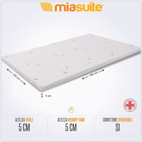 Topper correttore 120x190 - 120x190, cm