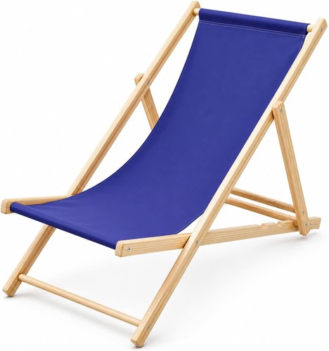 Sedia sdraio blu - blu, scuro