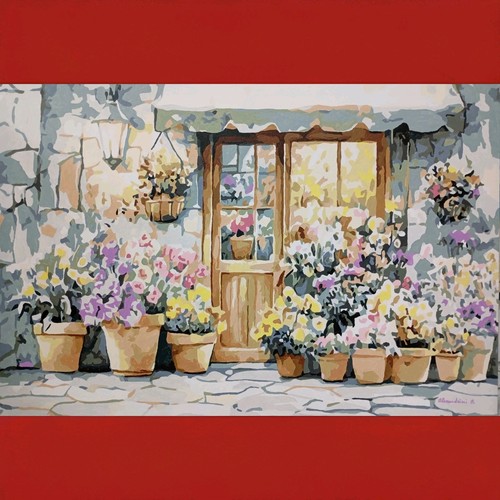 Quadro moderno dipinto mano - dipinto, a