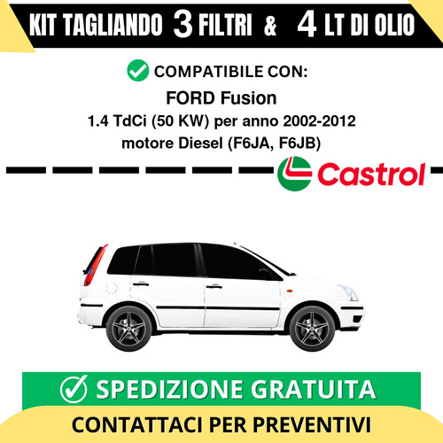 Tagliando per ford - tagliando, 1.4