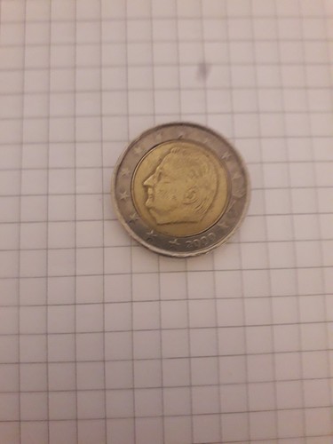 Moneta euro belgio re - moneta,