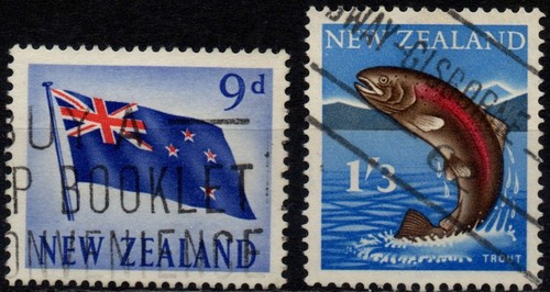 Nuova zelanda 1960 usati 9 - zelanda,