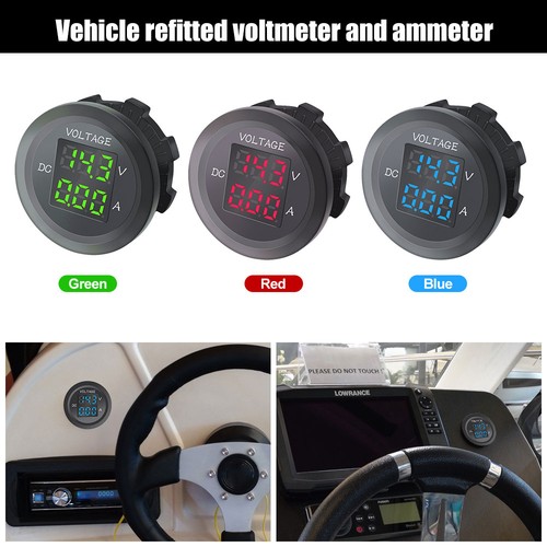 Voltmetro digitale 24v led - 12-24v,