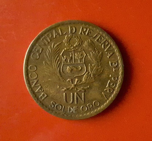 Sol oro 1965 perù i555 - de,