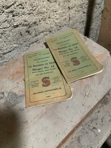 Due libretti istruzioni - due,