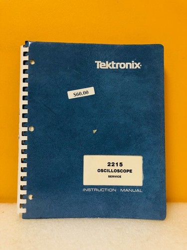 Tektronix 070 3826 - tektronix, 2215