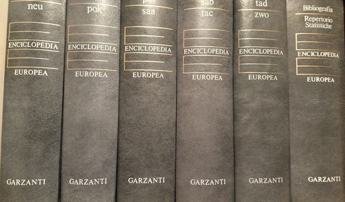 Enciclopedia garzanti europea - enciclopedia,
