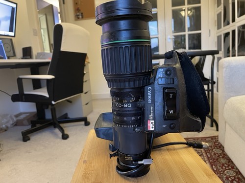 Canon obiettivo zoom broadcast