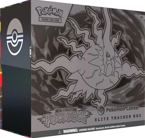 Pokemon center pitch black pkc - black,