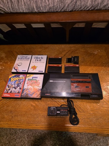 Sega master system with - sega, 1