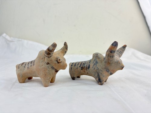 Coppia antiche effigi - di,