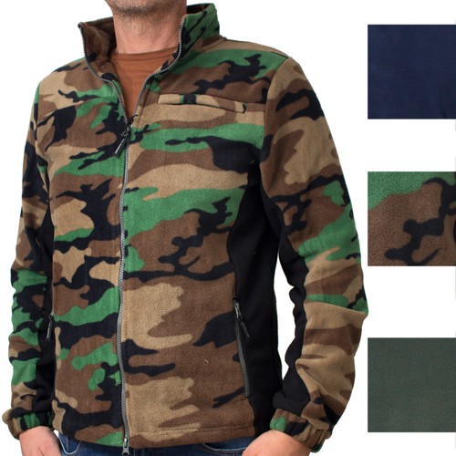 Felpa pile aperta con zip