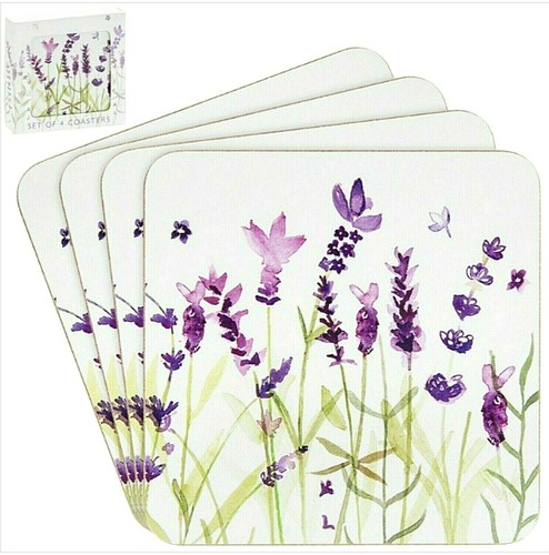 Set sottobicchieri lavanda - set,