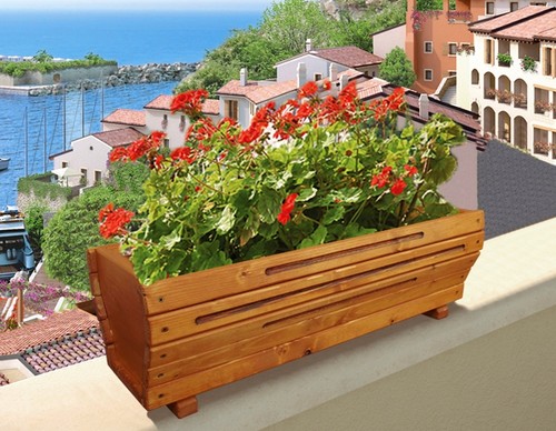 Fioriera portavasi portafiori - portavasi,