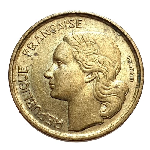 Francia 1955 moneta - , franchi