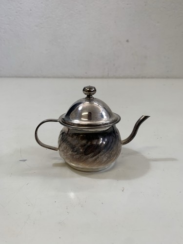 Mini teiera vintage silver - teiera,