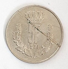 Lussemburgo franchi 1971 - lussemburgo, 5