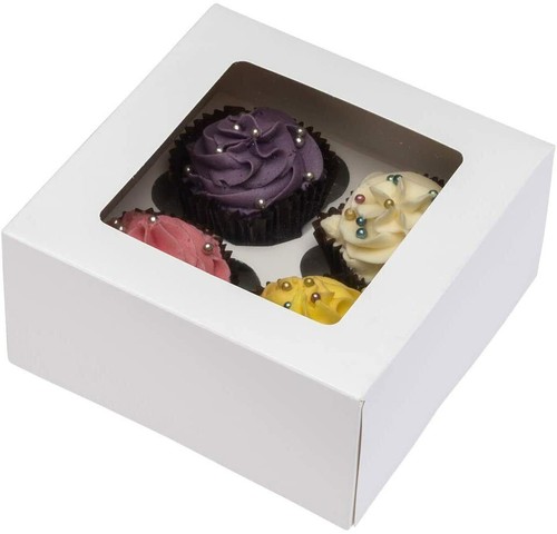 Scatola per cupcake fori - cupcake, con