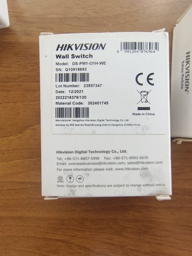 Relay hik vision - n4,