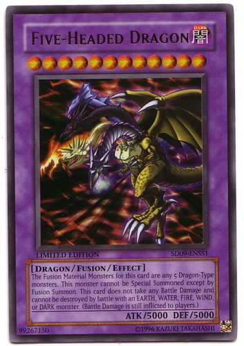 Yugioh five headed dragon - yugioh,