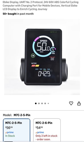 Espositore mcezdy ebike uart - espositore,