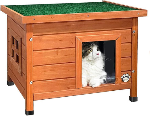 Casetta per gatti in legno - ®,