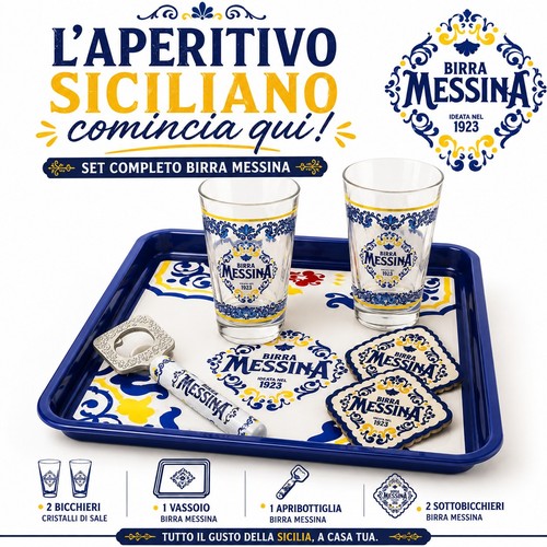 Set aperitivo birra messina - birra,