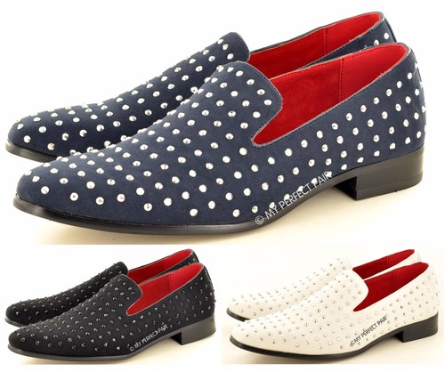 Mocassini uomo borchie - slip, on