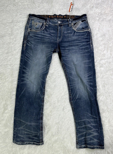 Jeans rock revival uomo taglia - rock,