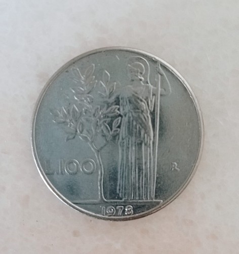 Moneta 100 lire - l.,