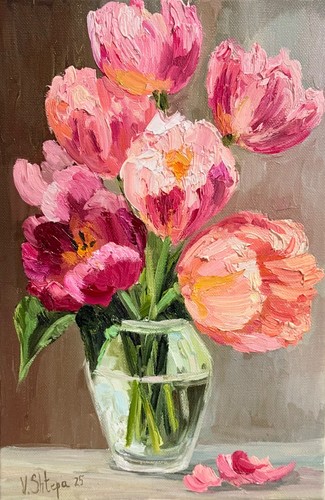 Quadro fiori tulipani fiore