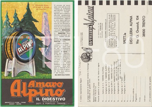 Amaro alpino digestivo - amaro,
