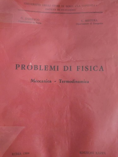 Problemi fisica g - di,
