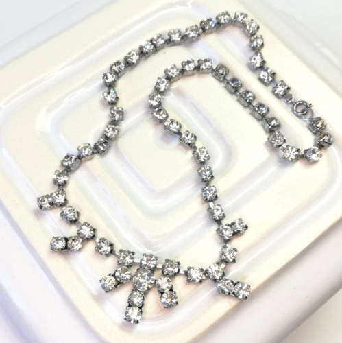 Collana strass vintage