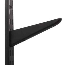 Scaffale doppio slot nero - doppio,