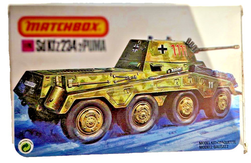 Kfz 234 puma matchbox - sd.kfz,