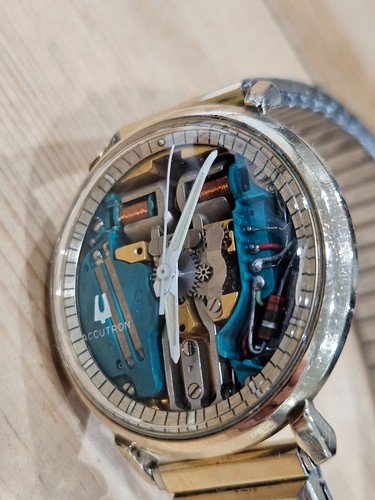 Vtg bulova accutron spaceview - vtg,