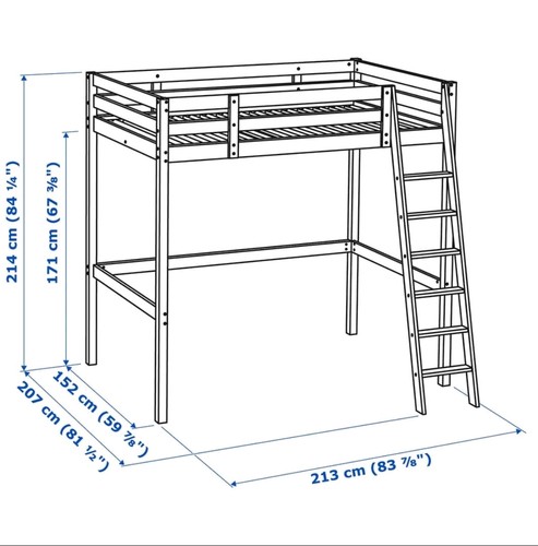 Letto stora ikea - letto,