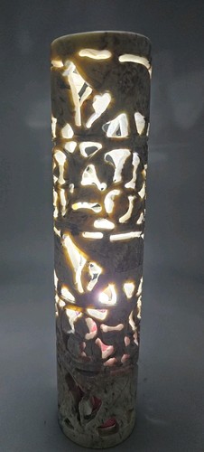 Vaso marmo artigianato griglia - vaso,