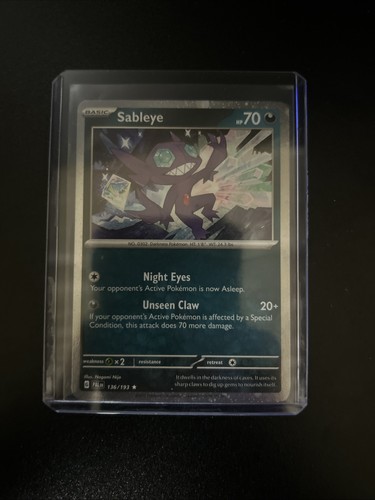 Pokémon tcg sableye 136 - sableye, 136/193