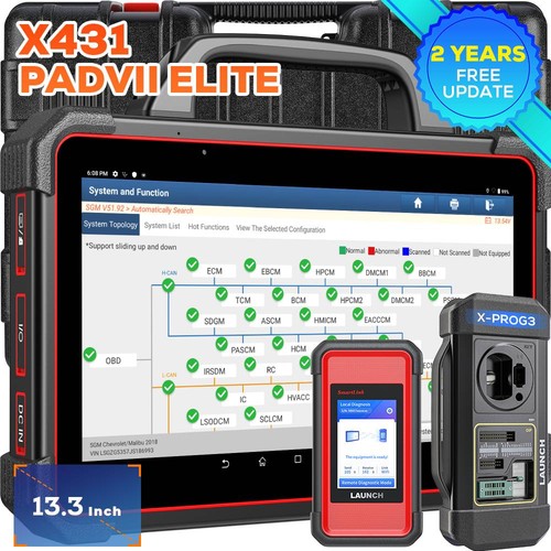 Launch x431 pad vii - vii, &